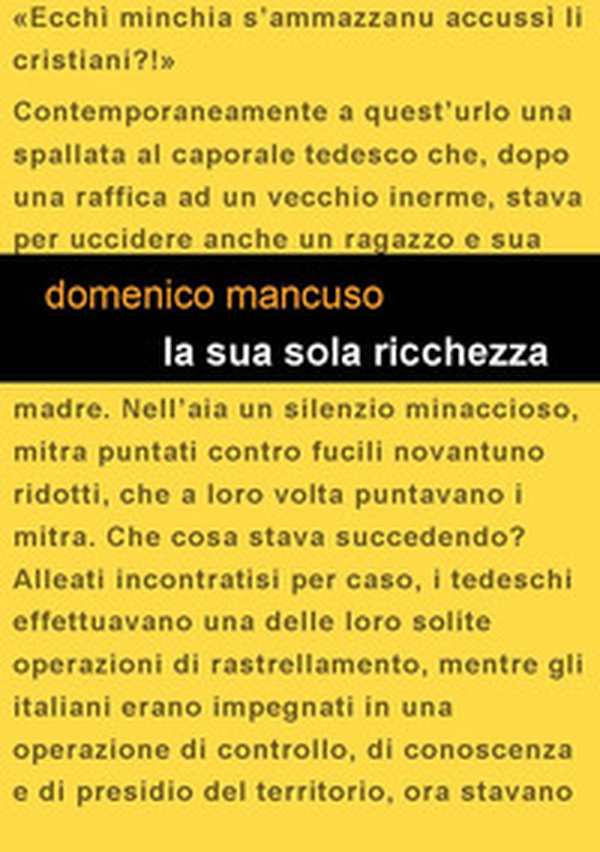 La sua sola ricchezza - Librerie.coop La sua sola ricchezza - Librerie.coop