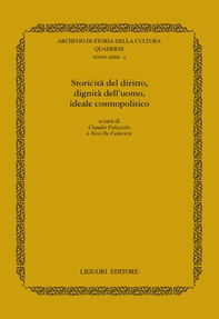 Storicità del diritto, dignità dell’uomo, ideale cosmopolitico - Librerie.coop Storicità del diritto, dignità dell’uomo, ideale cosmopolitico - Librerie.coop