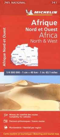 Africa nord ovest 1:4.000.000 - Librerie.coop