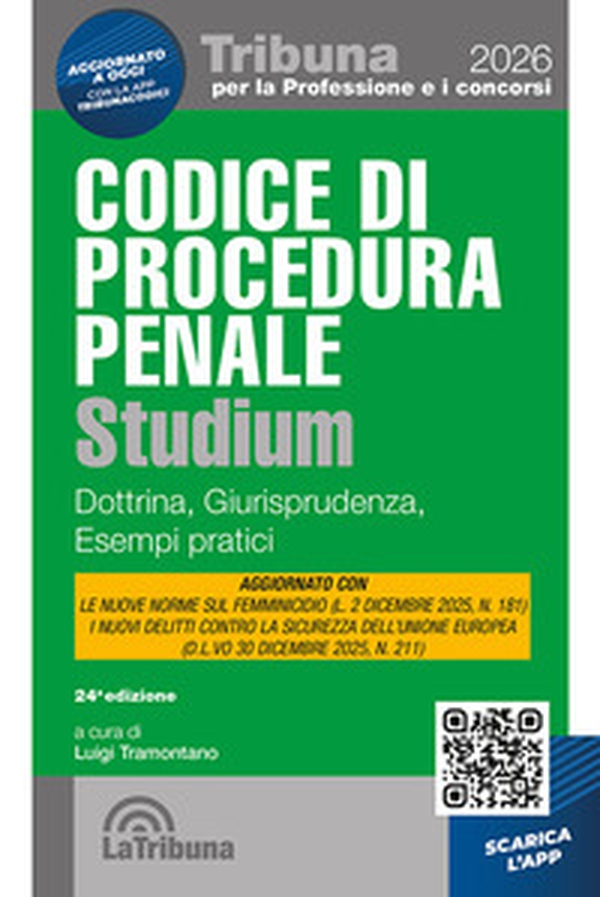 Codice di procedura penale Studium. Dottrina, giurisprudenza, schemi, esempi pratici - Librerie.coop