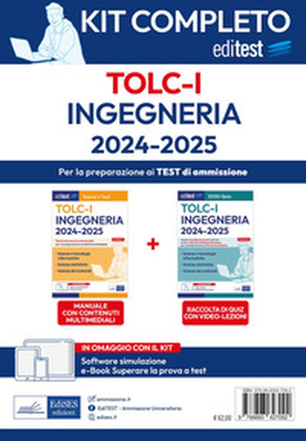 Kit completo test ammissione Ingegneria - Librerie.coop Kit completo test ammissione Ingegneria - Librerie.coop