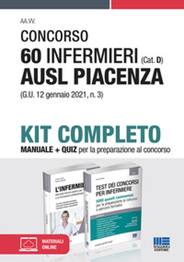 Concorso 60 infermieri (Cat. D) AUSL Piacenza (G.U. 12 gennaio 2021, n. 3) - Librerie.coop Concorso 60 infermieri (Cat. D) AUSL Piacenza (G.U. 12 gennaio 2021, n. 3) - Librerie.coop