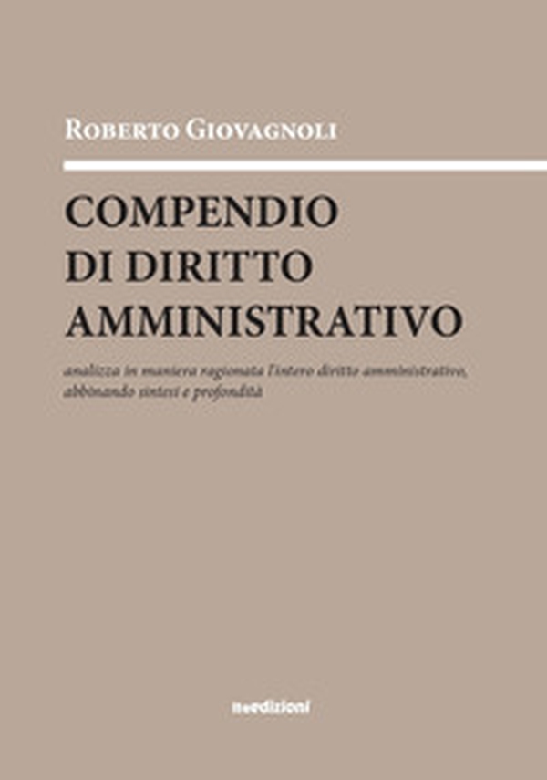 Compendio di diritto amministrativo - Librerie.coop Compendio di diritto amministrativo - Librerie.coop