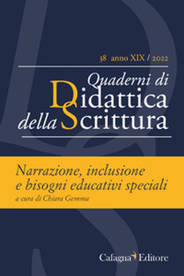 QdS. Quaderni di didattica della scrittura - Vol. 38 - Librerie.coop QdS. Quaderni di didattica della scrittura - Vol. 38 - Librerie.coop