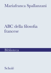 ABC della filosofia francese - Librerie.coop