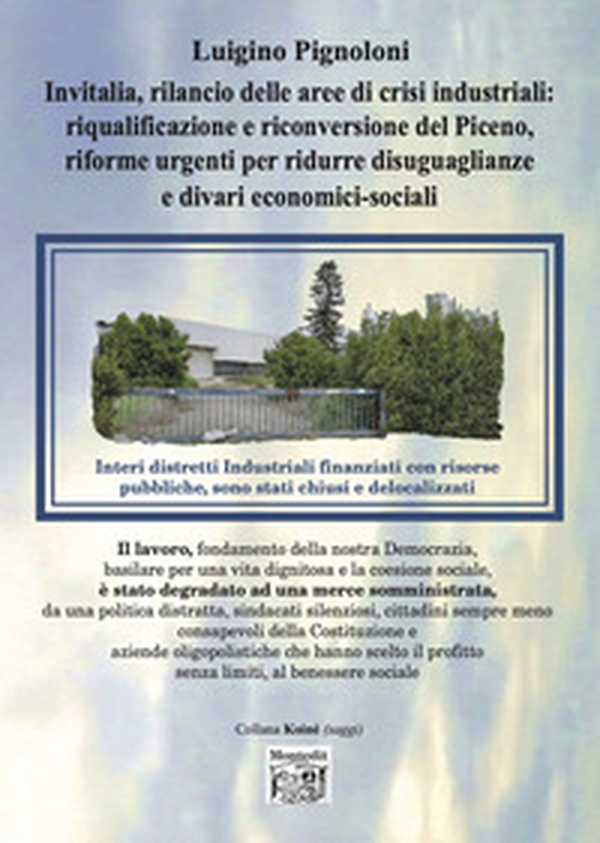 Invitalia, rilancio delle aree di crisi industriali: riqualificazione e riconversione del Piceno, riforme urgenti per ridurre disuguaglianze e divari economici-sociali - Librerie.coop Invitalia, rilancio delle aree di crisi industriali: riqualificazione e riconversione del Piceno, riforme urgenti per ridurre disuguaglianze e divari economici-sociali - Librerie.coop