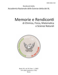 Memorie e rendiconti di chimica, fisica, matematica e scienze naturali - Librerie.coop