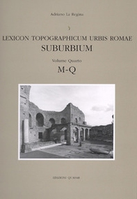 Lexicon topographicum urbis Romae. Suburbium - Librerie.coop