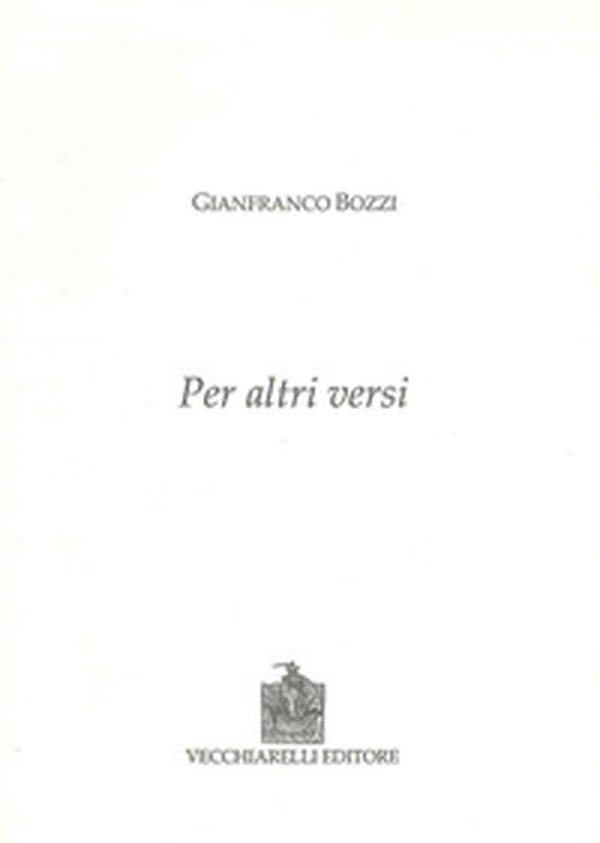 Per altri versi - Librerie.coop Per altri versi - Librerie.coop