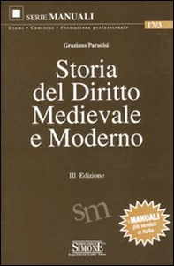 Storia del diritto medievale e moderno - Librerie.coop Storia del diritto medievale e moderno - Librerie.coop