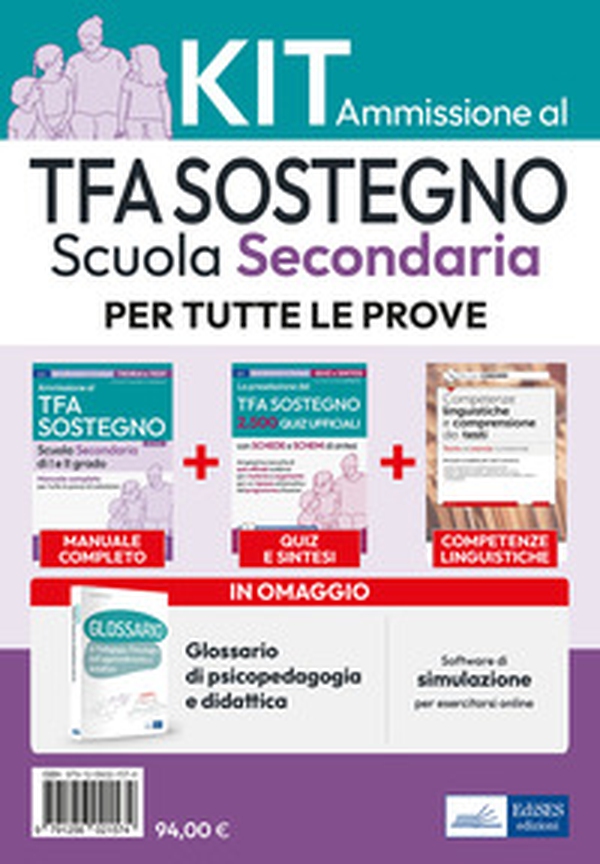 TFA sostegno didattico scuola secondaria. Kit - Librerie.coop TFA sostegno didattico scuola secondaria. Kit - Librerie.coop