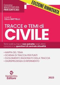 Tracce e temi di civile per il concorso in magistratura 2023 - Librerie.coop