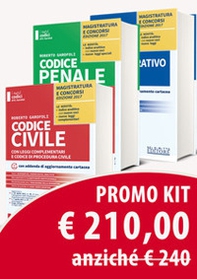Codice penale con leggi complementari e codice di procedura penale-Codice amministrativo sostanziale e processuale-Codice civile con leggi complementari e codice di procedura civile. Concorso magistratura - Librerie.coop