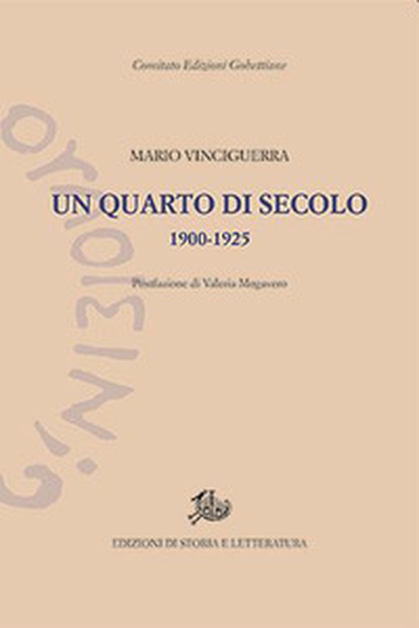 Un quarto di secolo. 1900-1925 - Librerie.coop Un quarto di secolo. 1900-1925 - Librerie.coop