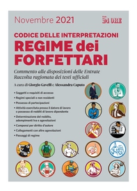 Regime dei forfettari - Codice delle interpretazioni - Librerie.coop Regime dei forfettari - Codice delle interpretazioni - Librerie.coop