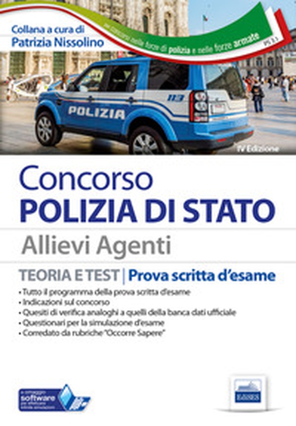 Concorso Polizia di Stato. Allievi agenti. Teoria e test per la prova scritta d'esame - Librerie.coop Concorso Polizia di Stato. Allievi agenti. Teoria e test per la prova scritta d'esame - Librerie.coop