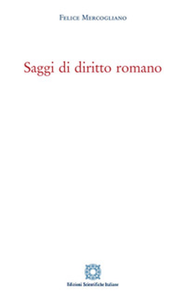 Saggi di diritto romano - Librerie.coop Saggi di diritto romano - Librerie.coop