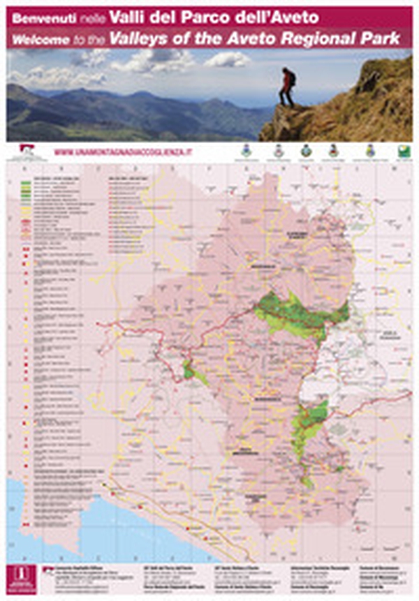 Mappa Valli del Parco dell'Aveto - Librerie.coop Mappa Valli del Parco dell'Aveto - Librerie.coop