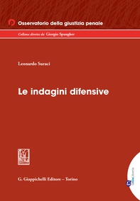 Le indagini difensive - Librerie.coop