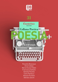 Collana Poetica Versus vol. 31 - Librerie.coop Collana Poetica Versus vol. 31 - Librerie.coop