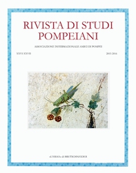 Rivista di Studi Pompeiani, 26-27/2015-2016 - Librerie.coop