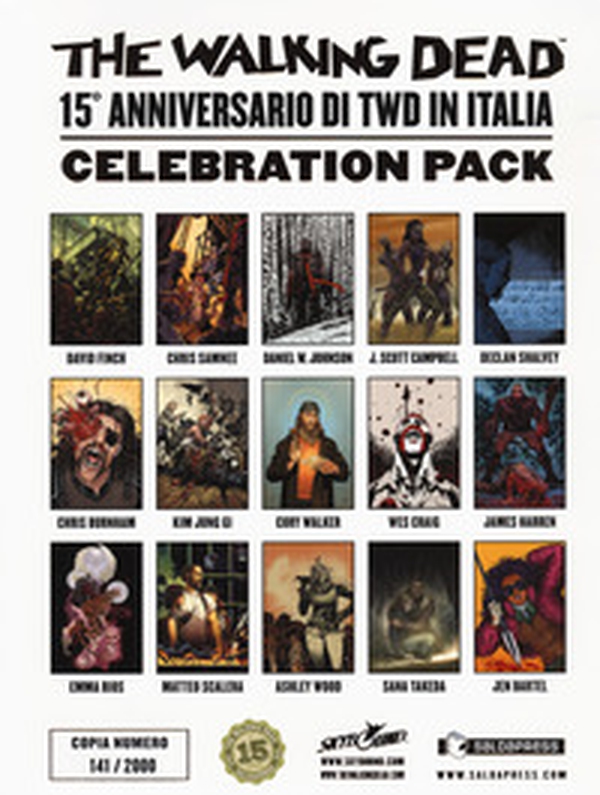 The walking dead. 15 anniversario celebration pack - Librerie.coop The walking dead. 15 anniversario celebration pack - Librerie.coop