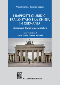 I rapporti giuridici fra lo Stato e la Chiesa in Germania - e-Book - Librerie.coop I rapporti giuridici fra lo Stato e la Chiesa in Germania - e-Book - Librerie.coop