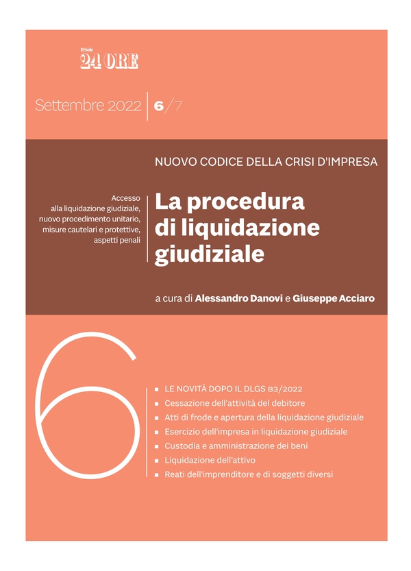 La procedura di liquidazione giudiziale - Librerie.coop La procedura di liquidazione giudiziale - Librerie.coop