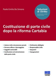 Costituzione di parte civile dopo la riforma Cartabia - Librerie.coop Costituzione di parte civile dopo la riforma Cartabia - Librerie.coop