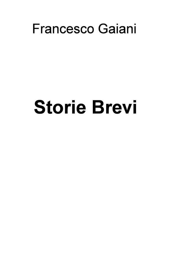 Storie Brevi - Librerie.coop Storie Brevi - Librerie.coop