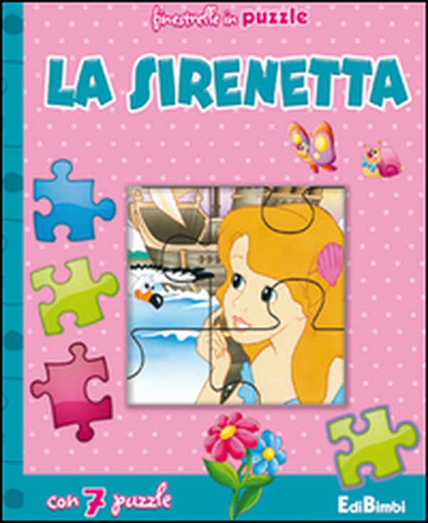 La sirenetta. Finestrelle in puzzle - Librerie.coop La sirenetta. Finestrelle in puzzle - Librerie.coop
