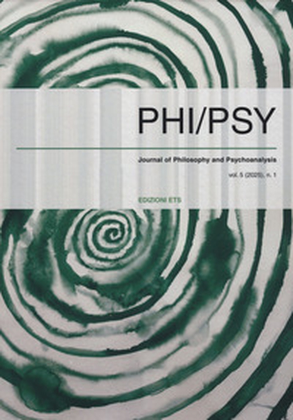 Phi-psy. Rivista di filosofia e psicoanalisi - Vol. 1 - Librerie.coop