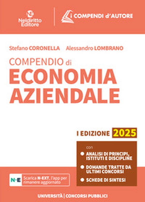 Compendio di economia aziendale 2025 - Librerie.coop Compendio di economia aziendale 2025 - Librerie.coop