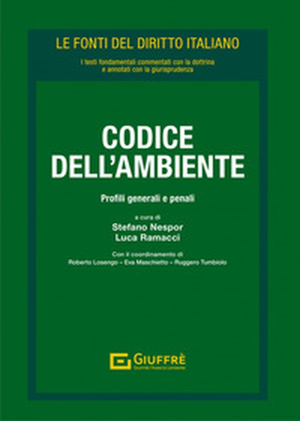 Codice dell'ambiente - Librerie.coop Codice dell'ambiente - Librerie.coop