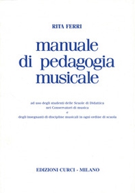 Manuale di pedagogia musicale - Librerie.coop Manuale di pedagogia musicale - Librerie.coop