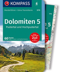 Guida escursionistica n. 5719. Dolomiten 5. Pustertal und Hochpustertal. Con carta - Librerie.coop Guida escursionistica n. 5719. Dolomiten 5. Pustertal und Hochpustertal. Con carta - Librerie.coop
