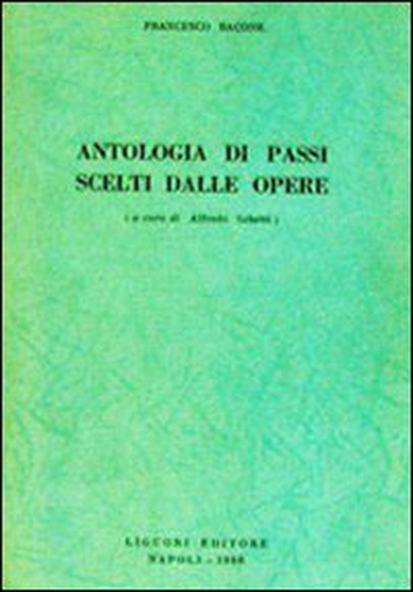 Antologia di passi scelti dalle opere - Librerie.coop