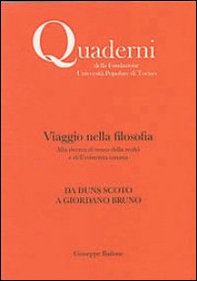 Viaggio nella filosofia. Da Duns Scoto a Giordano Bruno - Librerie.coop