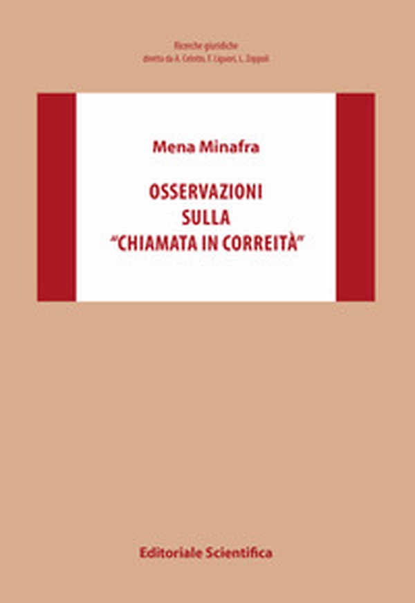 Osservazioni sulla «chiamata in correità» - Librerie.coop Osservazioni sulla «chiamata in correità» - Librerie.coop