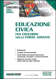 Educazione civica per concorsi nelle forze armate - Librerie.coop