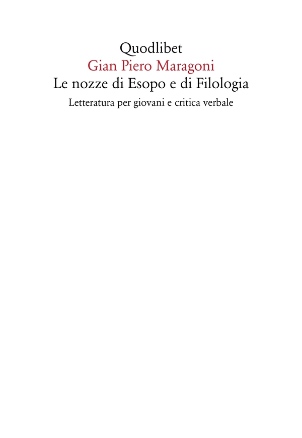 Le nozze di Esopo e di Filologia - Librerie.coop Le nozze di Esopo e di Filologia - Librerie.coop