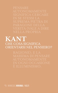 Che cosa significa orientarsi nel pensiero? - Librerie.coop Che cosa significa orientarsi nel pensiero? - Librerie.coop