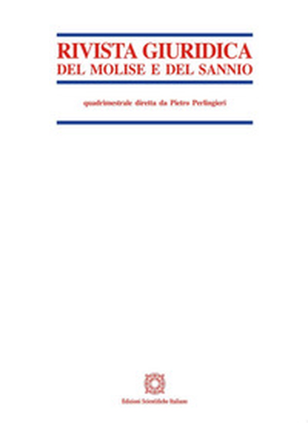 Rivista giuridica del Molise e del Sannio - Vol. 2 - Librerie.coop Rivista giuridica del Molise e del Sannio - Vol. 2 - Librerie.coop
