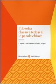 Filosofia classica tedesca: le parole chiave - Librerie.coop