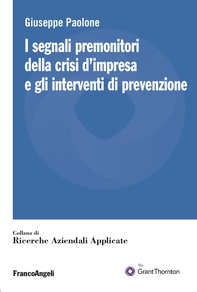 I segnali premonitori della crisi d'impresa e gli interventi di prevenzione - Librerie.coop