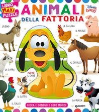 Animali della fattoria. Libro maxi puzzle - Librerie.coop