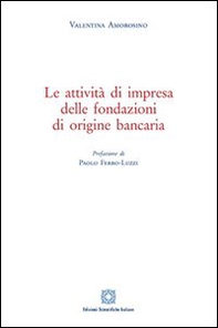 Le attività di impresa delle fondazioni di origine bancaria - Librerie.coop