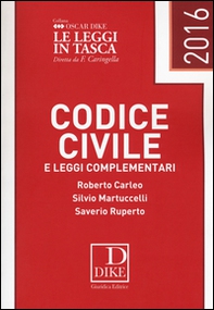 Codice civile e leggi complementari 2016 - Librerie.coop Codice civile e leggi complementari 2016 - Librerie.coop