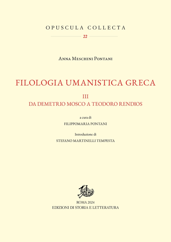 Filologia umanistica greca. III - Librerie.coop