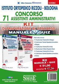 Istituto Ortopedico Rizzoli Bologna. Concorso 71 assistenti amministrativi. Kit di preparazione al concorso. Manuale + Quiz - Librerie.coop Istituto Ortopedico Rizzoli Bologna. Concorso 71 assistenti amministrativi. Kit di preparazione al concorso. Manuale + Quiz - Librerie.coop
